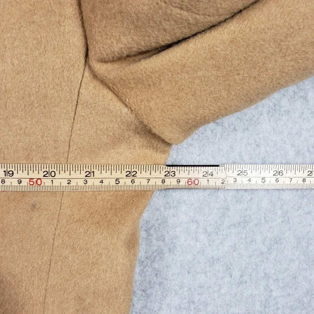 Vintage Dellapenna Camel Hair Blazer 40R Tan Sport Coat USA‎ Indie Sleaze Grunge